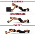 thumbnail image 7 of Exercise Fitness Abdominal Core Building Extra Wide Workout Ab Roller Wheel, 7 of 7