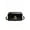 Black, variant on Women's Classic Flap Shoulder Bag Crossbody Purse with Metal Lock Closure