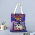 thumbnail image 2 of Space Ghost Coast to Coast Bolso de tela con estampado de lienzo para mujer, bolsa de compras reutilizable y estética, con cremallera interior, regalo para mujer, 35 × 40 cm., 2 of 6