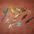 thumbnail image 1 of Miniatures Wild Animal Dinosaur Model Jurassic Tyrannosaurus Protoceratops Triceratops Rapator Action Figures Figurine Toys GiftNorth Ticket Dragon He Qiyong unisex, 1 of 1