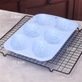 thumbnail image 4 of Non-Stick Cake Pan Valentines Fondant Molds-Egg Shaped Silicone Easter Exquisite Cake DIY Egg, 4 of 8
