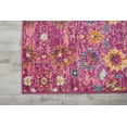 thumbnail image 5 of Nourison Passion Floral Fuchsia 2'2" x 7'6" Area Rug, (2x8), 5 of 6