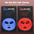 thumbnail image 6 of 7 Colors LED Facial Light Therapy Mask Photon Beauty Mask with Controller, Blue Red Light Therapy At Home,Silicone Color Light Rejuvenation Beauty Device Type-C Charging, 6 of 9