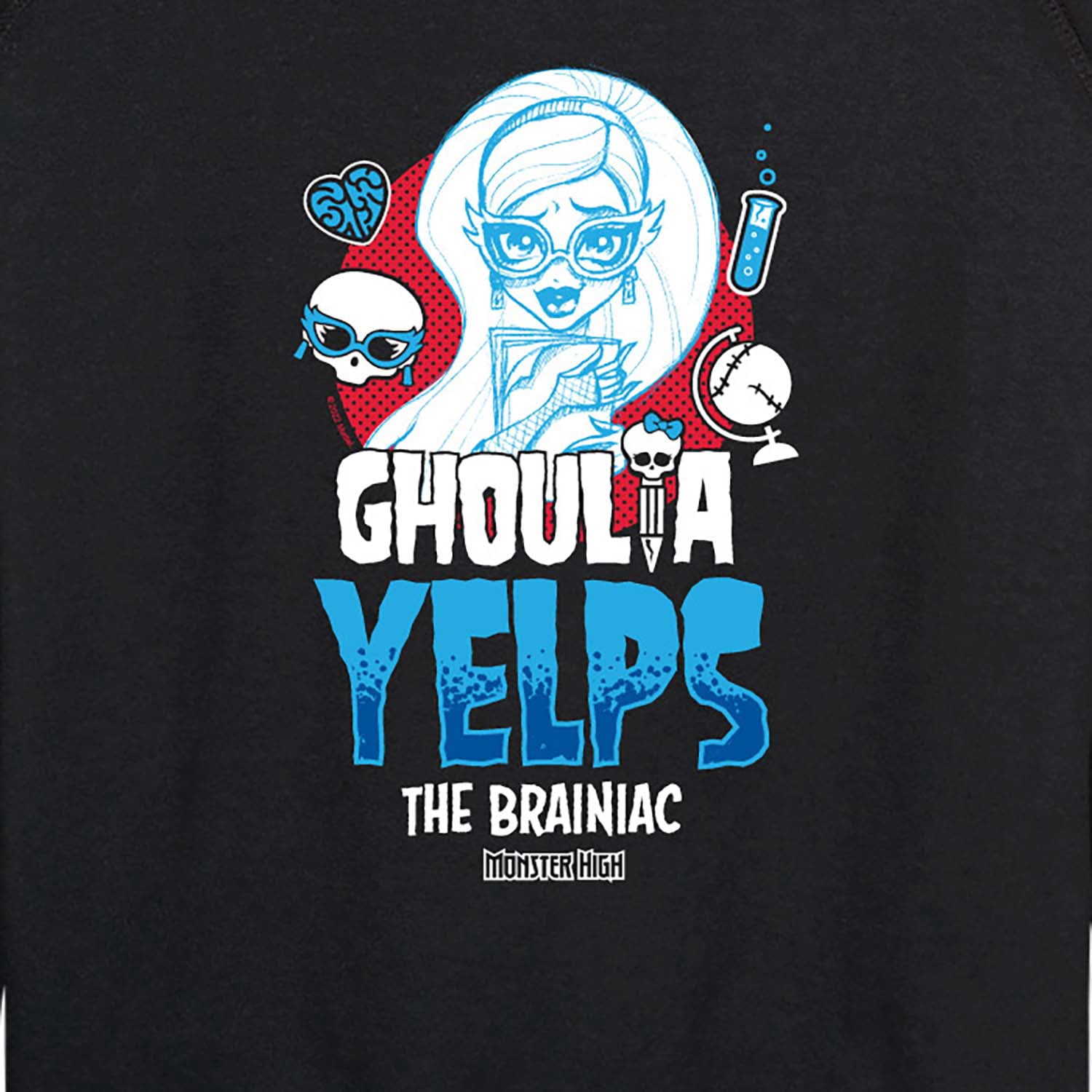 Monster High - Ghoulia Yelps - Women's Lightweight French Terry Long Sleeve Shirt