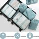 thumbnail image 4 of Juego de bolsas de almacenamiento para maletas, bolsas de embalaje para equipaje, bolsas de almacenamiento para viajes, juego de 8 piezas para almacenamiento de viajes, 4 of 4