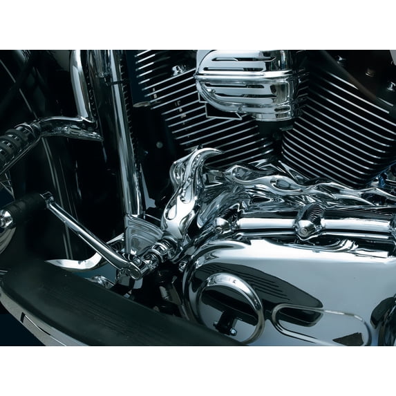 Kuryakyn Shift Arm Cover Flame 1082