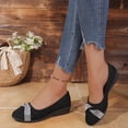 thumbnail image 4 of Wensltd Women Comfy Shoes Wide Width Pointed Toe Low Heel Shoes for Daily Casual Wear, 4 of 9