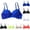 Black, variant on CHUMUD Womens Lace Push Up Bra - Underwire Support, Adjustable Straps for Elegant Everyday Wear