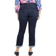 thumbnail image 2 of NYDJ Womens Plus Margot Cuffed Denim Skinny Jeans, 2 of 2