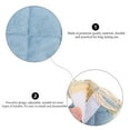 thumbnail image 3 of 4pcs Refrigerator Door Handle Cover Kitchen Appliance Flower Pattern Knob Cover, 3 of 6
