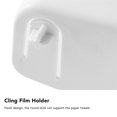 thumbnail image 3 of Cling Film Wrap Dispenser, Multifunctional Wall Mount  Fixation Cling Film Cutter With Screw For Kitchen, 3 of 9