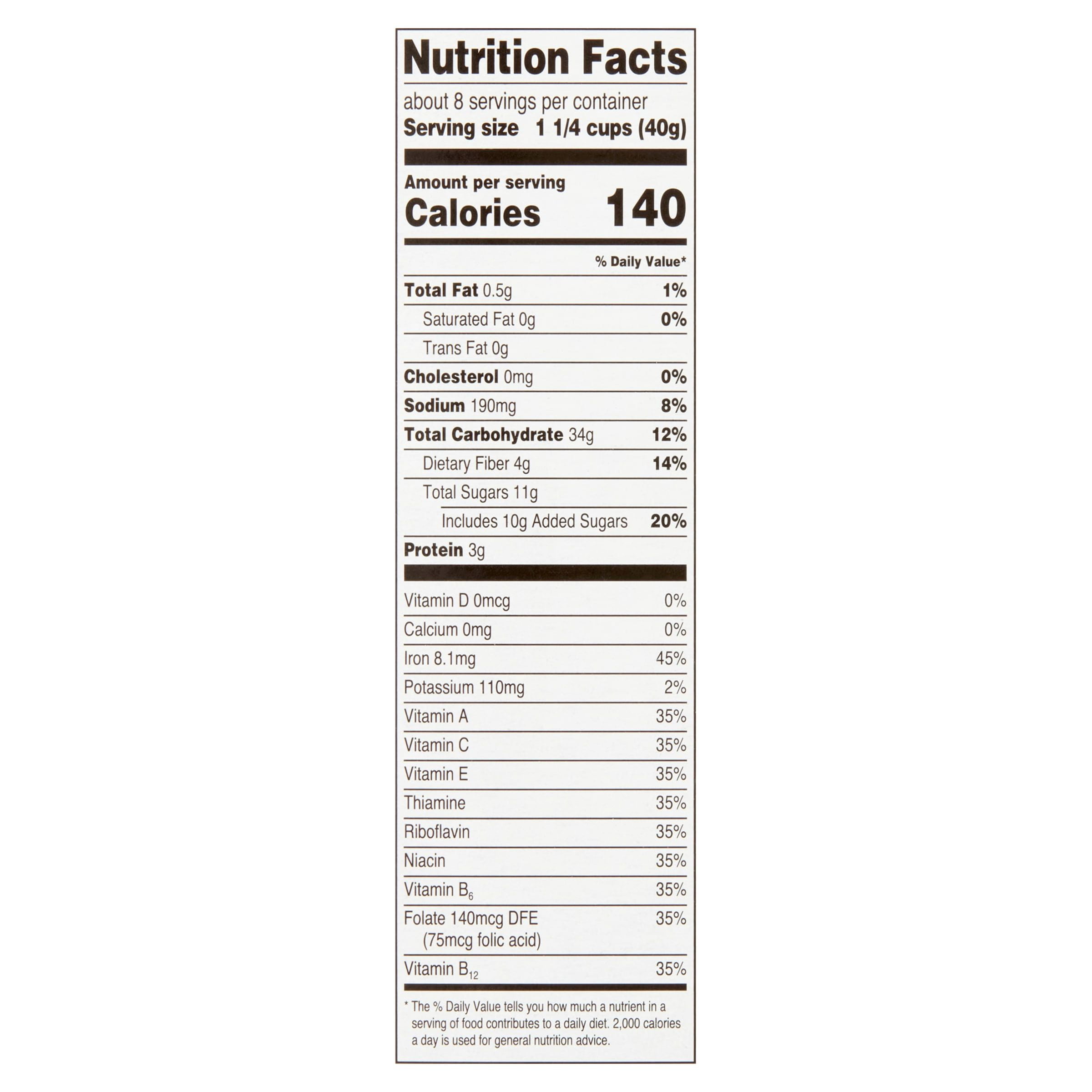 (4 pack) Great Value Strawberry Awake Breakfast Cereal, 11.2 oz