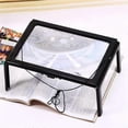 thumbnail image 3 of Reading Magnifier Full Page Optical Magnifying Foldable LED Lens Desk Magnifying Glass for Elderly S, 3 of 5