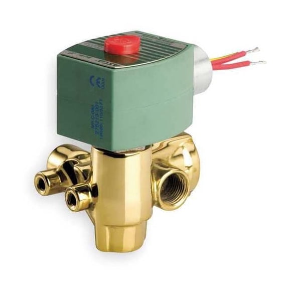 Redhat Quick Exhaust Solenoid Valve,Brass,NO 8321G003