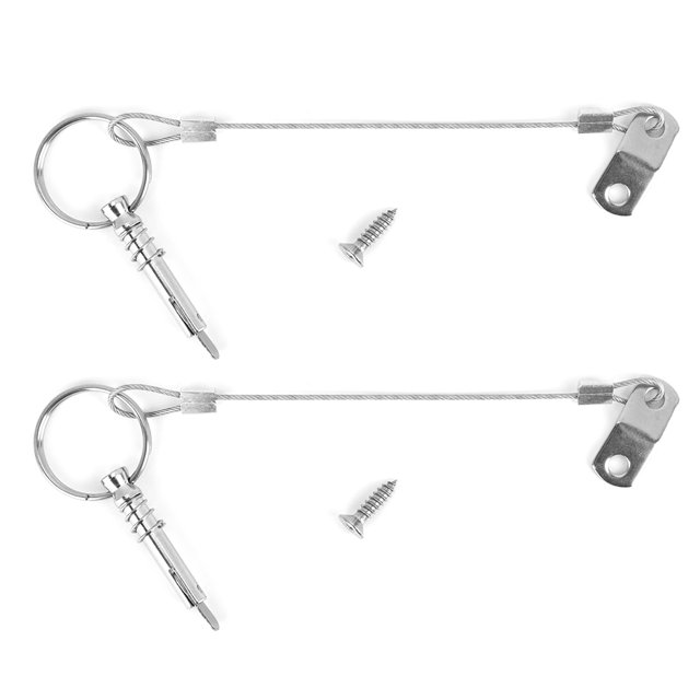 Pasador de seguridad de liberación rápida de acero inoxidable 316 de grado marino para construcción y equipamiento naval, 1,7 pulgadas