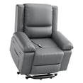 thumbnail image 2 of BeesClover Electric Lift Recliner Chair with Massage and Heat, 8-Point Vibration Massage Chairs, PU Leather Power Lift Recliner Chair for Elderly, 2 of 12