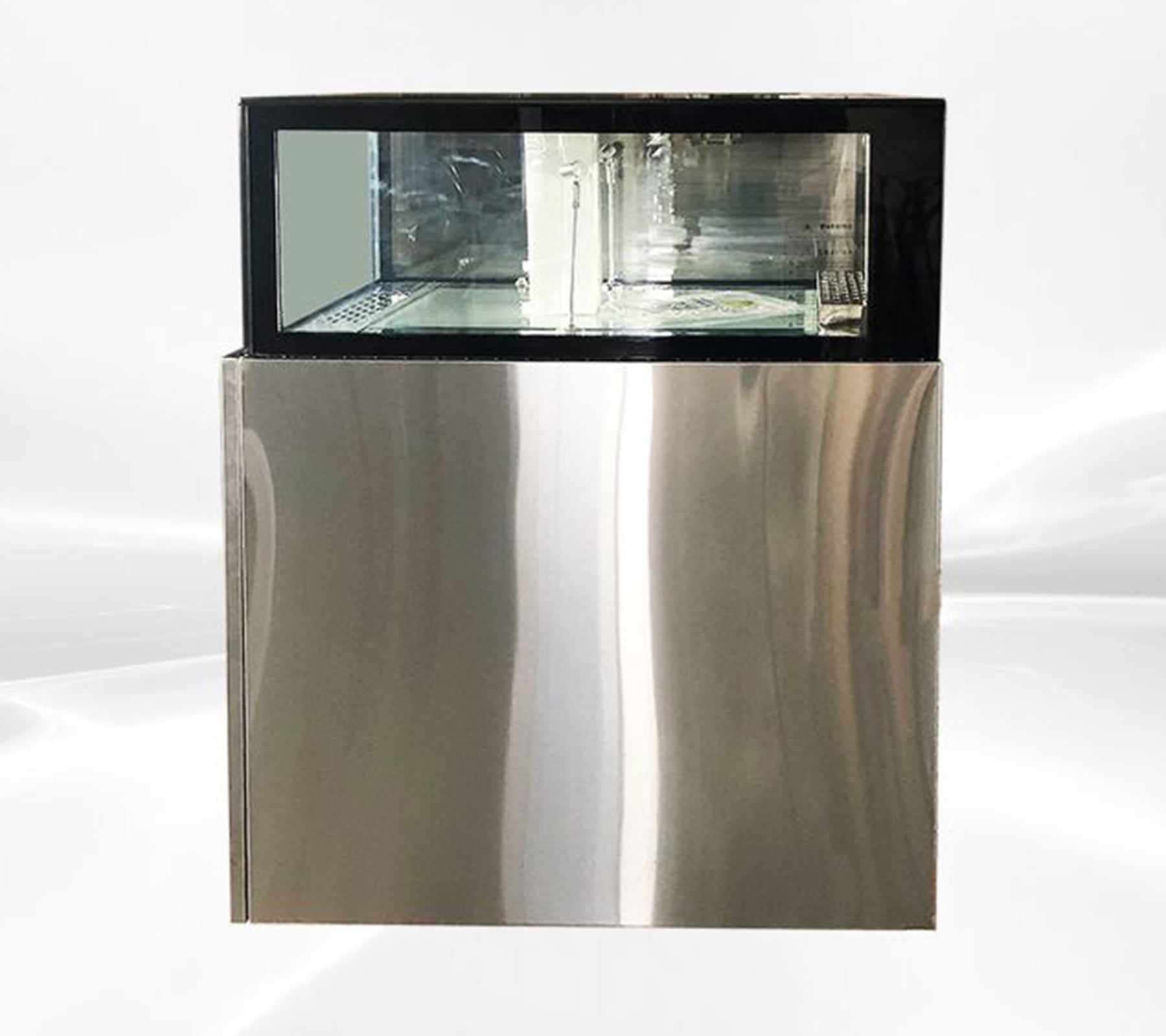 24" Luxury Commercial Refrigerated Bakery Display Case, Cake Showcase Refrigerator with LED Lighting, NSF Certified