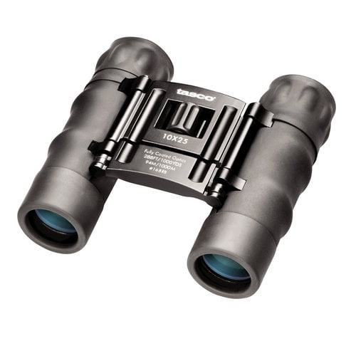 Tasco 10 x 25 Binoculars, Black 