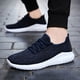 thumbnail image 3 of Zapatos para correr Zapatos casuales para hombre, zapatos de tenis transpirables, zapatos de calle de ocio sin cordones, a prueba de corvejones, 3 of 5