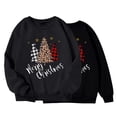 thumbnail image 3 of Boys Girls Christmas Sweatshirt Long Sleeve Crewneck Casual Merry Christmas Graphic Sweatshirts Kids Pullover Tops 3-10 Years, 3 of 6