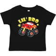 thumbnail image 3 of Inktastic Monster Truck Little Bro Boys Baby T-Shirt, 3 of 5