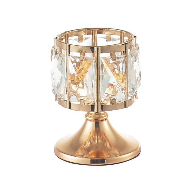 Candelabros de mesa de cristal Zulema candelabros de 13cm