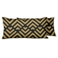 thumbnail image 1 of VargottamIndoor/OutdoorPolyester FabricLumbarPillowCover,All-Weather Waterproof Rectangular Cushion Case for Patio Furniture,12" x 24"Set of 2 -Abstracts-76, 1 of 6