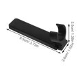 thumbnail image 2 of Houderco Soporte Para Bastón De Color Negro Con Clip Plástico Portátil Para Uso En Casa, 2 of 8