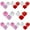A03 Multicolour, variant on 36Pcs Heart Ornaments Multi Finish Heart Baubles Hanging Ornaments for Valentine's Day Decor Mother's Day Christmas Tree Wedding Anniversary Party Decoration