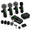 Black, variant on 4 Pack Black Wireless Lavalier Microphones for Android Camera and Mobile Devices