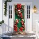 thumbnail image 5 of Seyotauo Merry Christmas Door Cover 35x71 Christmas Gift Box Present Hanging Banner Decoration Winter Holiday Bow Window Door Cover Stripes Ornaments Year Party Home Wall Outdoor, 5 of 6