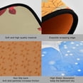 thumbnail image 3 of SKYSONIC Autumn Leaves Berries Kitchen Rugs 2 Pieces, Fall Maple Leafage Floor Mat Room Area Rug Washable Carpet Perfect for Living Room Bedroom Entryway, 3 of 7
