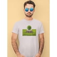 thumbnail image 2 of Green Sphere T-Shirt Men -Wilfred Hildonen Designs, Male 3X-Large, 2 of 4