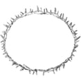 thumbnail image 5 of GAXIRE Corona de boda, corona de novia, diadema de novia, corona de metal para desfile, cumpleaños, graduación, 5 of 5