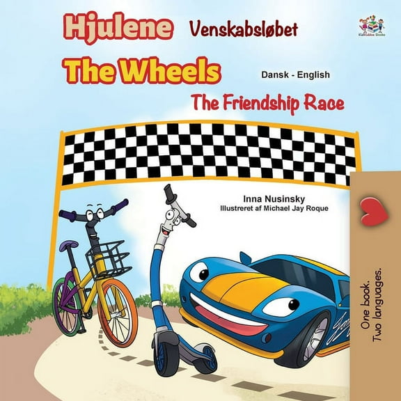 English Danish Bilingual Collection The Wheels -The Friendship Race (Danish English Bilingual Children's Books), (Paperback)