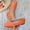Orange, variant on Plus Size Wide Width Round Toe Rhinestone Women's Casual & Dress Shoes Comfortable Office Work Daily Wear Spring Summer Hot Pink 6.5