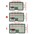 thumbnail image 3 of Organizers Multifunction Clear Tray Lure Organizers Baits Separator Fishing Tackle Box Lure Storage Box Trays, 3 of 8