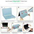 thumbnail image 3 of Mosiso 5 in 1 New MacBook Pro 13 inch Case 2016-2020 Release A2338 M1 A2289 A2251 A2159 A1989 A1706 A1708, Hard Shell Case&Sleeve Bag for Apple MacBook Pro 13'' with/without Touch Bar, Black, 3 of 7