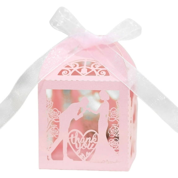 Hollow Candy Boxes Set of 50 Baby Shower Bakery Biscuit Dessert Present