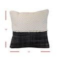 thumbnail image 6 of Foreside Home & Garden FIPL09802 Decorative Throw Diamond Pattern Hand Woven 18x18 Outdoor Pillow w/Pulled Yarn Accents, Multicolored, 6 of 6