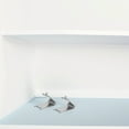 thumbnail image 4 of IDEANATEGRATE 4Ud Soporte Universal Para Estantes De Refrigerador Y Congelador Clip De Metal Color Plateado, 4 of 7