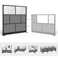 thumbnail image 6 of Luxor Modular Wall Room Divider System - Black Frame - 70" x 70" Starter Wall, 6 of 7