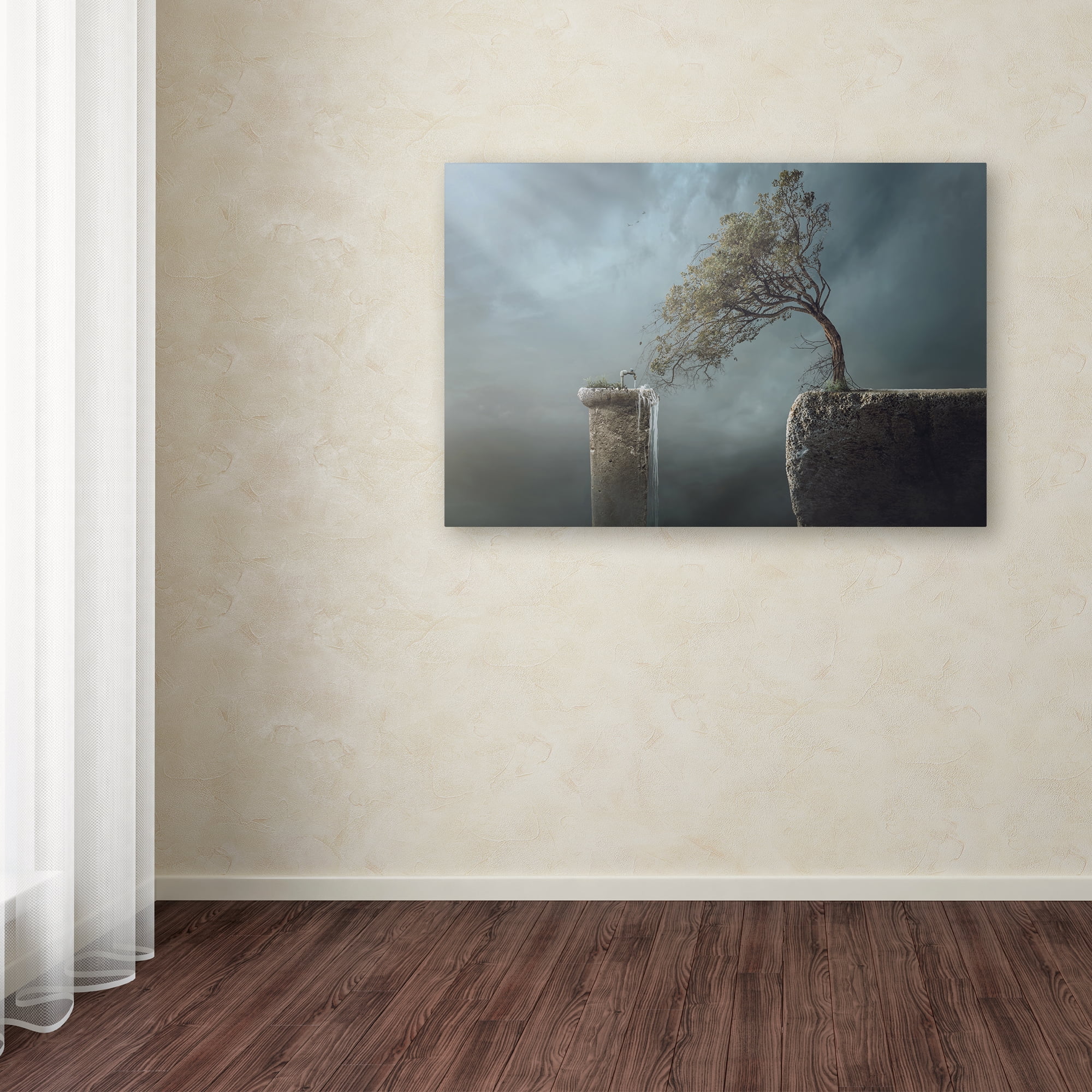 Trademark Fine Art 'Drink Water' Canvas Art by Sulaiman Almawash