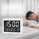 thumbnail image 4 of Xihbxyly Reloj Despertador Digital Led Grande, Volumen y Brillo Ajustables, 6 Tonos de Llamada, Puertos de Carga Usb, Función de Repetición, Ideal para Mesita de Noche o Dormitorio, Regalo Elegante,, 4 of 6