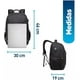 thumbnail image 5 of Mochila para Laptop con candado (Negro) Bluelander Mochila antirrobo para laptop, 5 of 6