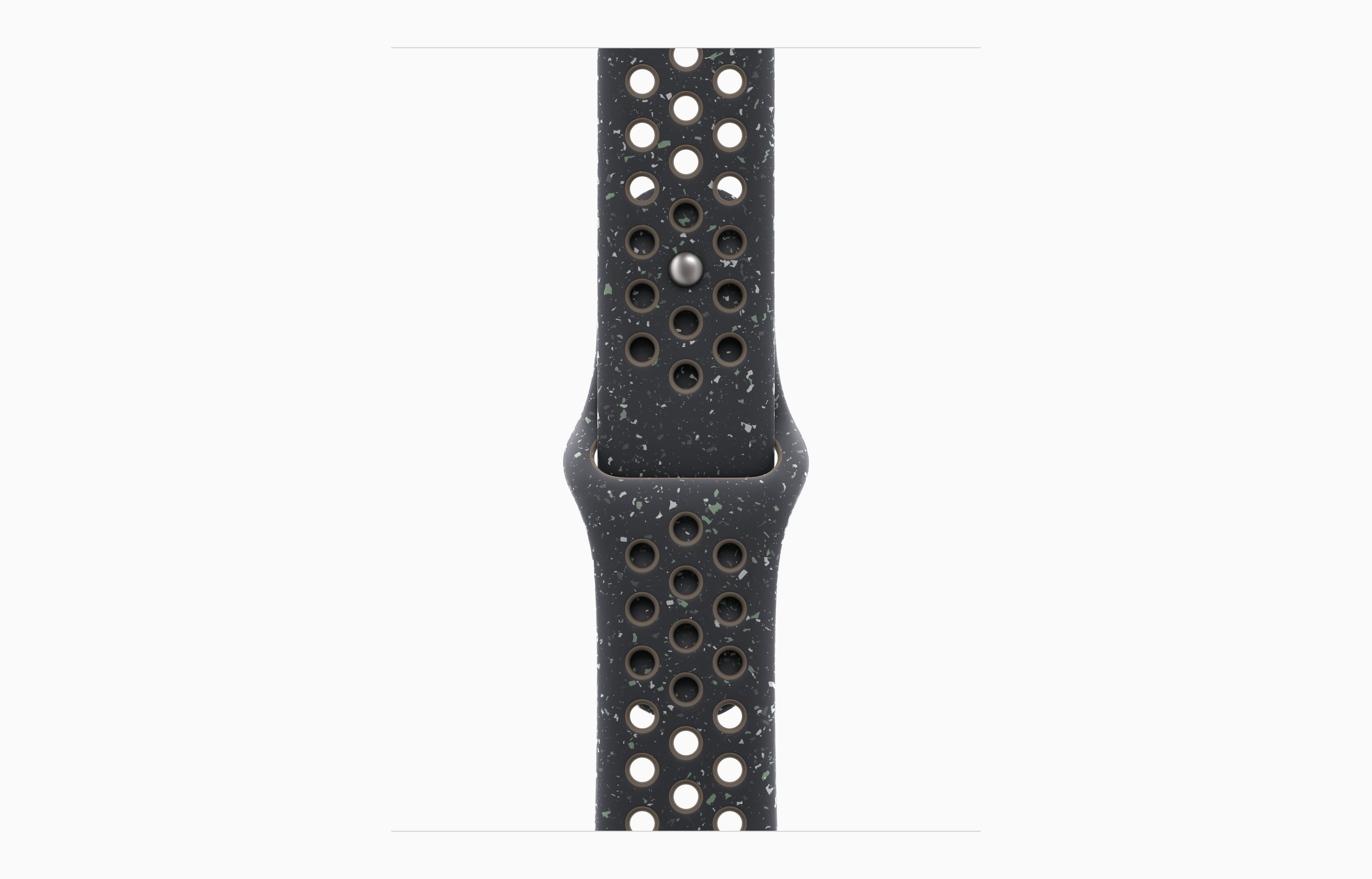Restored Apple Watch Series 10 GPS 46MM Jet Black Aluminium Case with Midnight Sky Nike Sport Band (Refurbished)