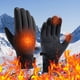 thumbnail image 4 of Fiudx Guantes Calefactables Usb, Impermeables y Antideslizantes, Cálidos para Esquiar En Invierno, Compatibles con Pantallas Táctiles, Equipo para Deportes Al Aire Libre, Ajuste Flexible, Un Par con, 4 of 6