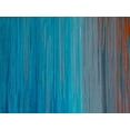 thumbnail image 2 of Guererra, Teodora 18x15 White Modern Wood Framed Museum Art Print Titled - Drenched in Teal I, 2 of 4