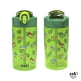 thumbnail image 3 of Zak Designs 2pc 16 oz Teenage Mutant Ninja Turtles Kids Water Bottle Plastic with Easy-Open Locking Spout Cover for Travel, TMNT, 3 of 7