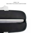 thumbnail image 2 of EIGTHTAIL Housse d'Ordinateur Portable Étanche Pochette de Transport Réutilisable Compartiments Rangement d'Affaires Noir 13 Pouces, 2 of 8